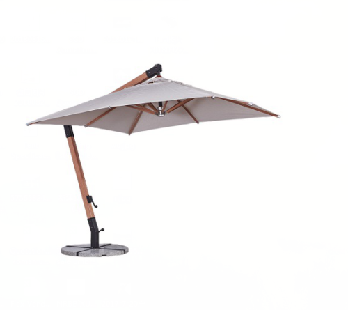outdoor solution Luxury Design Wind Resistant Outdoor Patio Hanging Umbrella OS-C017