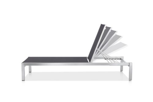 Outdoor Solution High quality Stainless Steel Beach and resort Lounge Chaise-OS1B008
